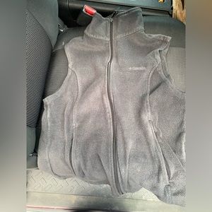 Columbia Black Fleece Vest women’s